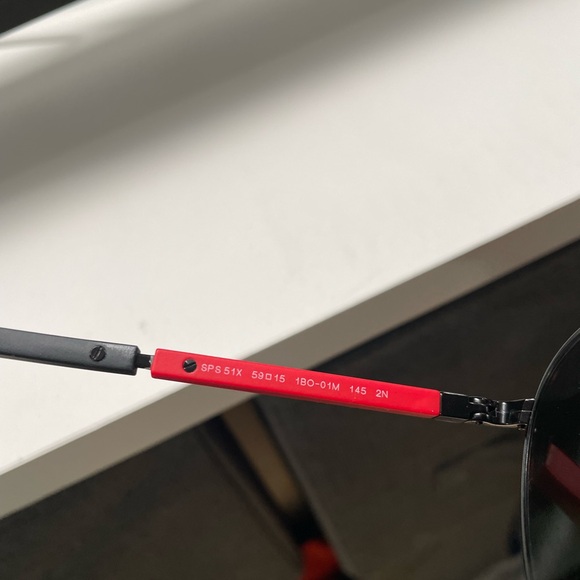 Prada Linea Rossa Aviator Sunglasses - Picture 7 of 7